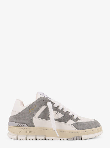 Axel Arigato Area Lo Low-Top Suede And Leather Sneakers Greywhite