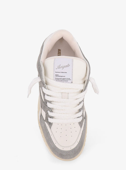 Axel Arigato Area Lo Low-Top Suede And Leather Sneakers