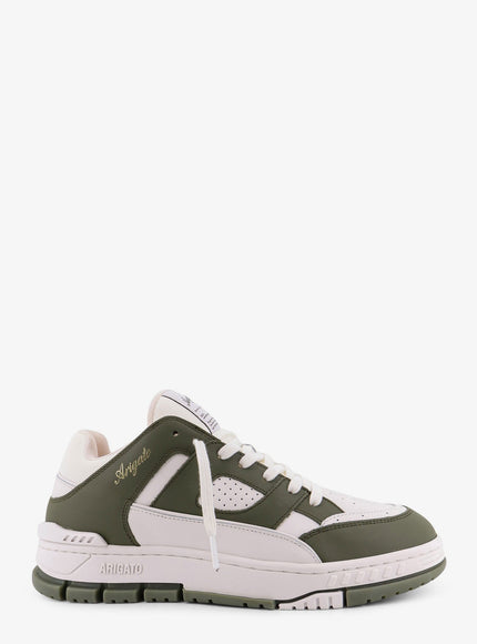 Axel Arigato Area Lo Low-Top Leather Sneakers Whitegreen