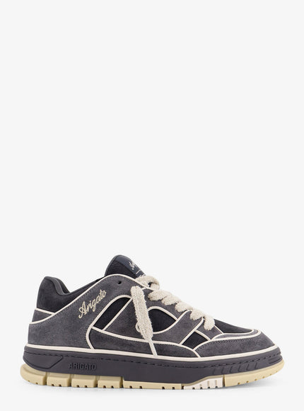 Axel Arigato Area Lo Low-Top Suede Sneakers Blackbeige