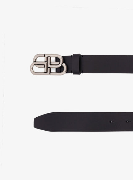 Balenciaga BB Large Leather Belt