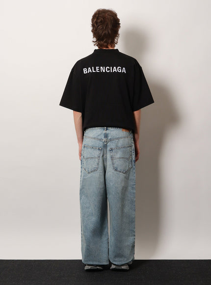 Balenciaga Baggy Denim Trousers