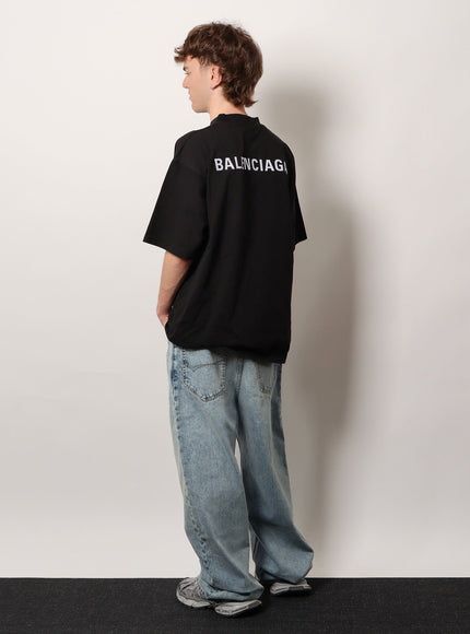 Balenciaga Cotton T-Shirt With Logo
