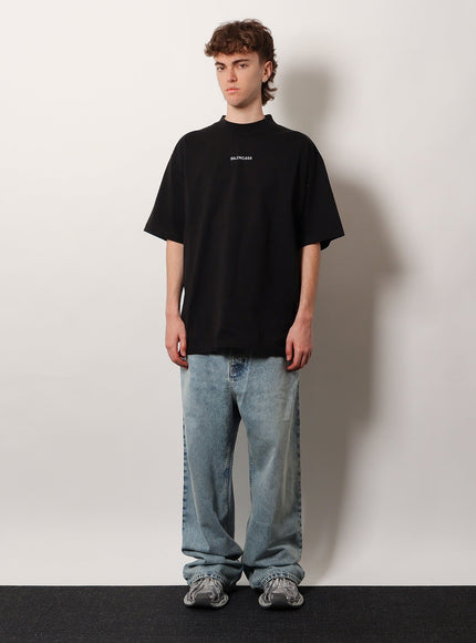 Balenciaga Cotton T-Shirt With Logo