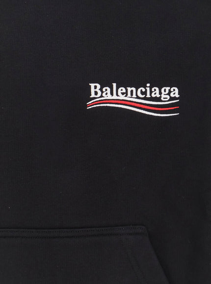 Balenciaga Cotton Sweatshirt With Political Campaign Logo