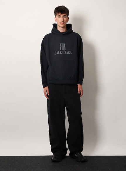 Balenciaga Cotton Sweatshirt With Political Campaign Logo