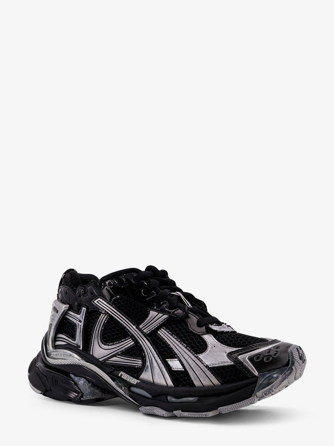 Balenciaga Runner Mesh And Leather Sneakers