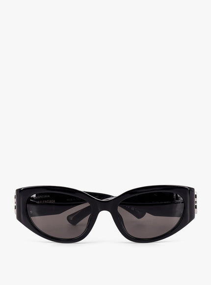 Balenciaga Acetate Sunglasses With Lateral Logo Uni Nero