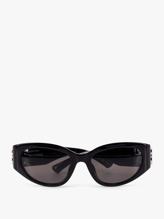 Balenciaga Acetate Sunglasses With Lateral Logo Uni Nero