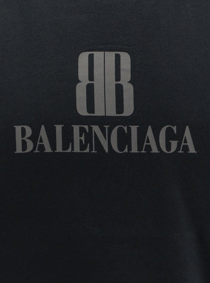 Balenciaga Cropped Cotton T-Shirt