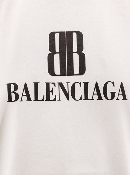 Balenciaga Cropped Cotton T-Shirt