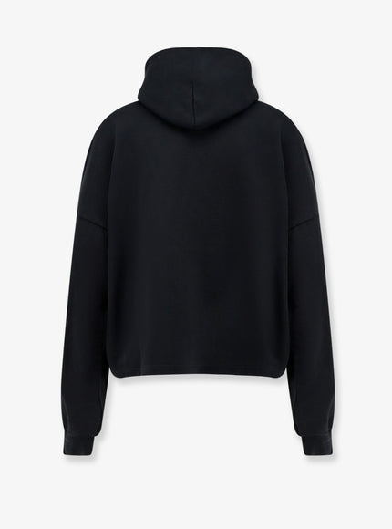 Balenciaga Cropped Cotton Sweatshirt