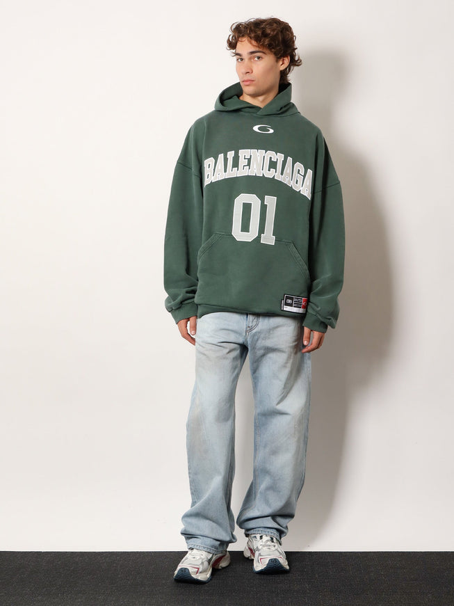 Balenciaga Cotton Hooded Sweatshirt