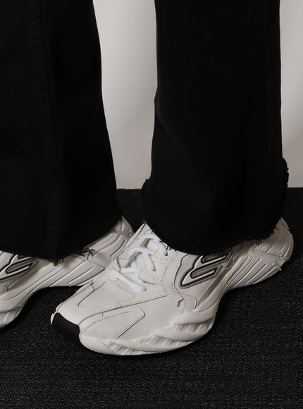 Balenciaga Monday Low-Top Sneakers In Leather