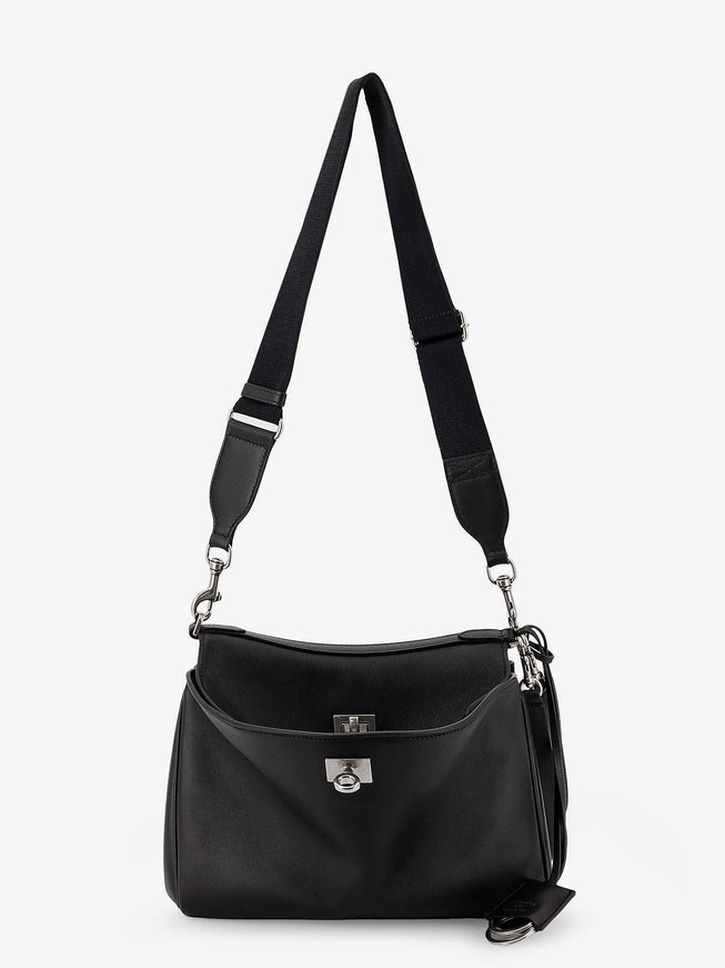 Balenciaga Rodeo Messenger Leather Crossbody Bag Uni Black