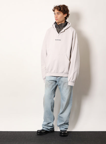 Balenciaga Cotton Hooded Sweatshirt
