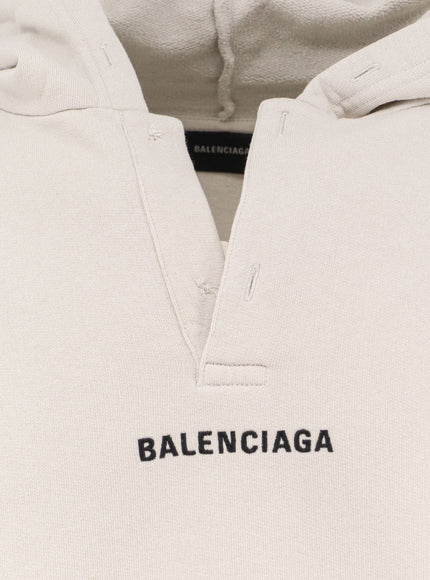 Balenciaga Cotton Hooded Sweatshirt