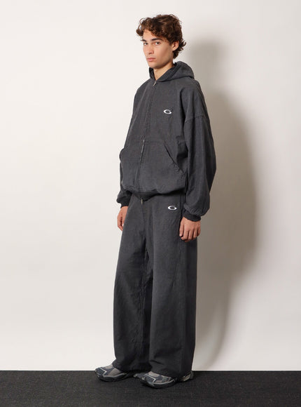 Balenciaga Trompe L'oeil Denim Trousers