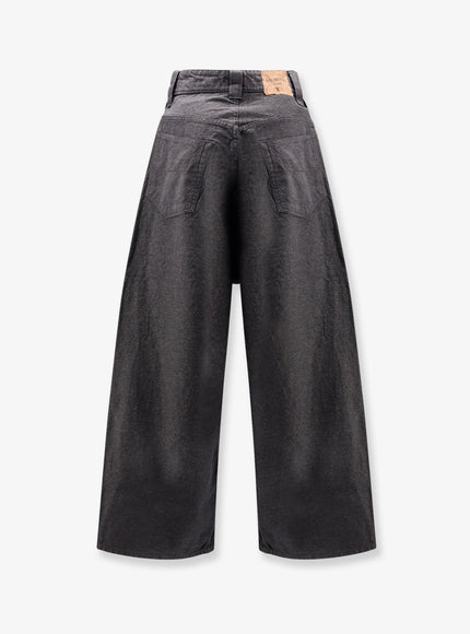 Balenciaga Trompe L'oeil Denim Trousers