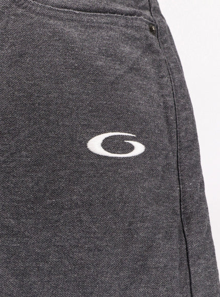 Balenciaga Trompe L'oeil Denim Trousers