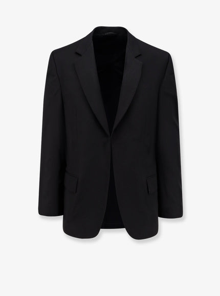 Balenciaga Wool Blazer With Modal Insert 1 Black