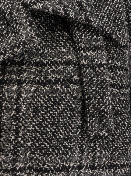 Balenciaga One Layer Raglan Wool Coat