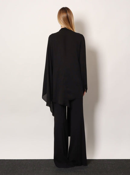 Balenciaga Silk Shirt With Bow