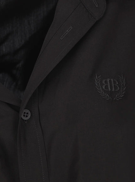 Balenciaga One Shoulder Lyocell Shirt