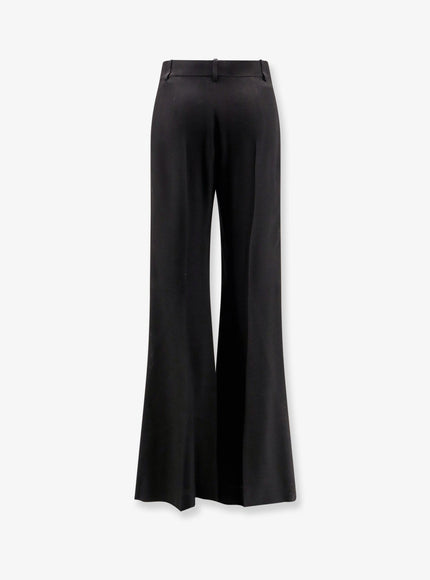 Balenciaga Viscose Trousers With Flared Bottom