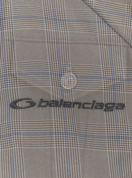 Balenciaga Madras Nylon Jacket