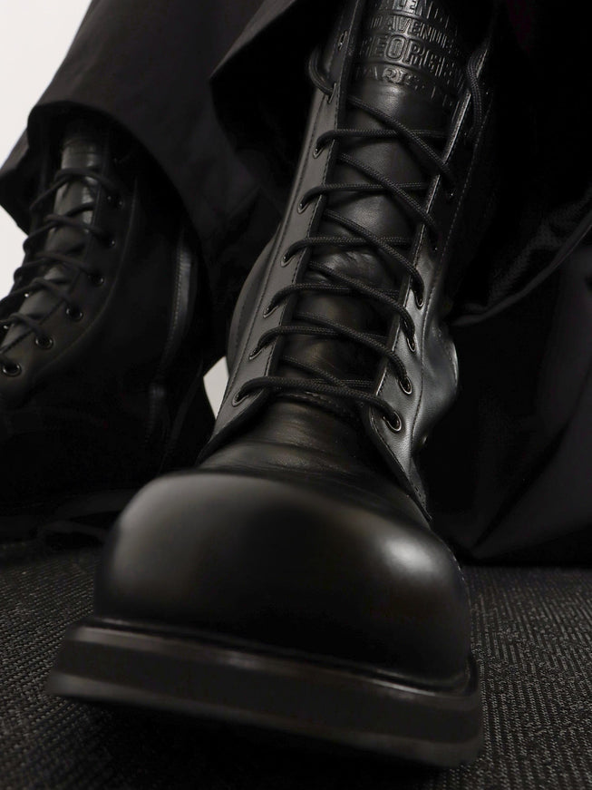 Balenciaga Leather Truck Boots