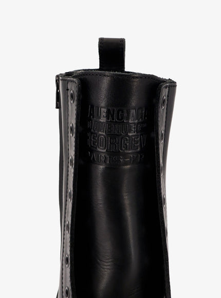 Balenciaga Leather Truck Boots