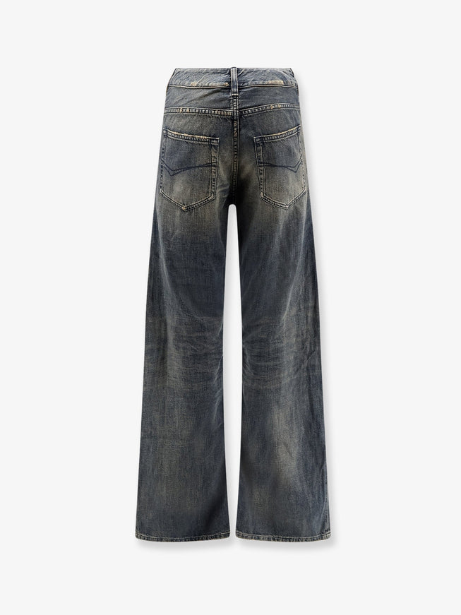 Balenciaga Curved Waist Pants Jeans