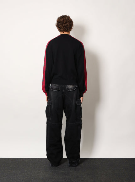 Balenciaga Cotton Sweater With Logo On The Front