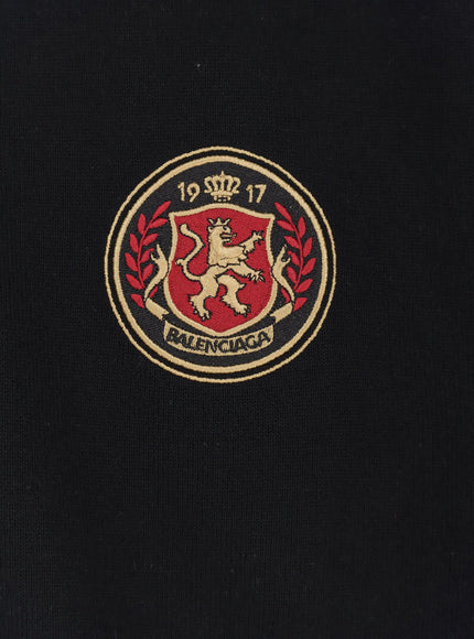 Balenciaga Cotton Sweater With Logo On The Front