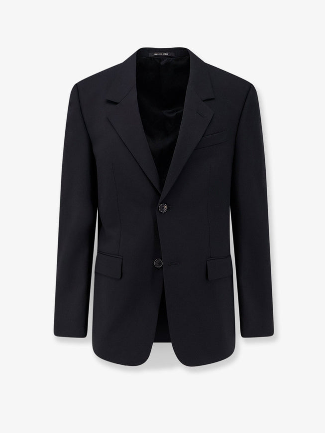 Balenciaga Standard Tailored Wool Blazer New Black