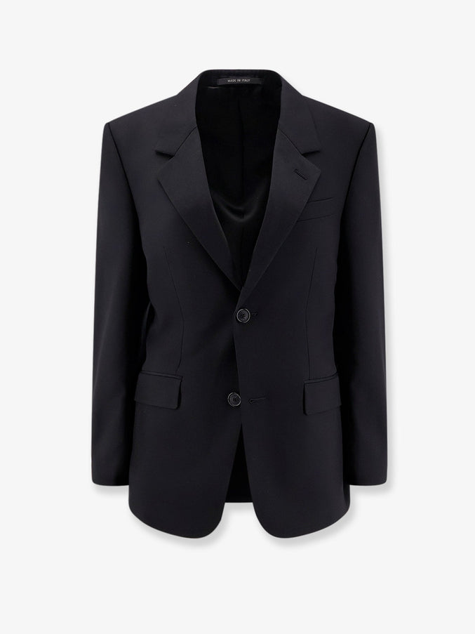 Balenciaga Tailored Standard Blazer Bianco Rosa