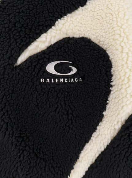 Balenciaga Oversized Faux Fur Jacket