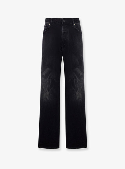 Balenciaga Distressed Jeans Black Fade Out
