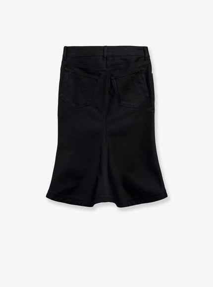 Balenciaga Denim Midi Skirt