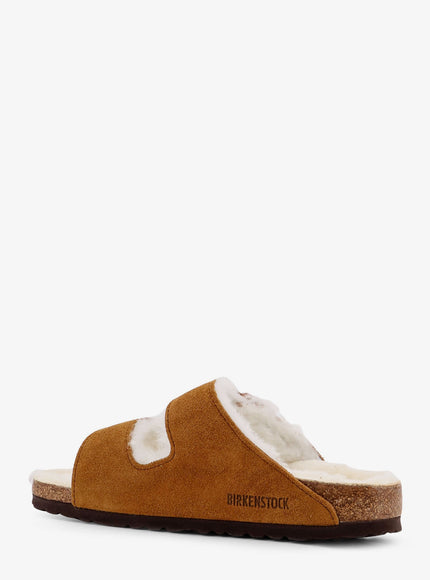 Birkenstock Arizona Shearling Suede Sandals