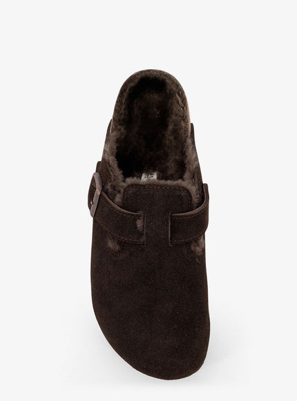 Birkenstock Boston Vl/Shearling Suede Mule