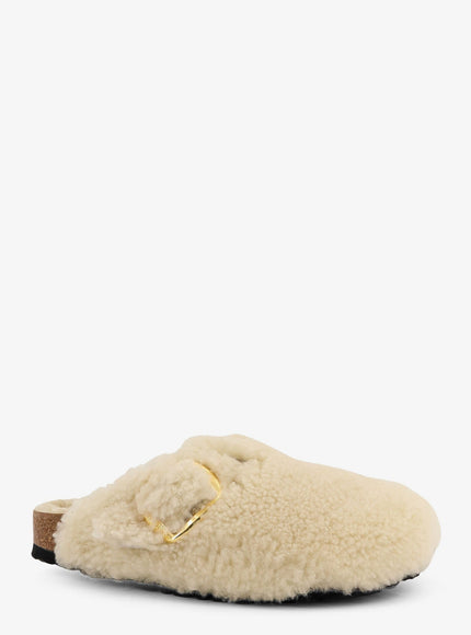 Birkenstock Boston Big Buckle Shearling Mule