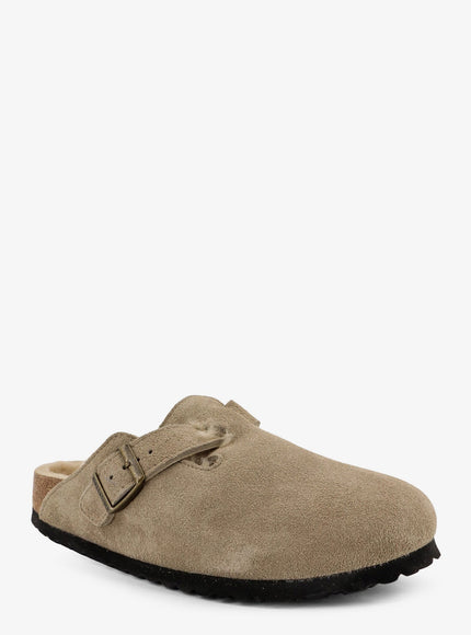 Birkenstock Boston Shearling Suede Mule