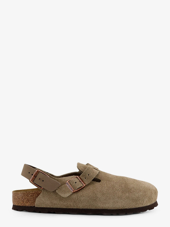 Birkenstock Tokio Ii Suede Mule Taupe