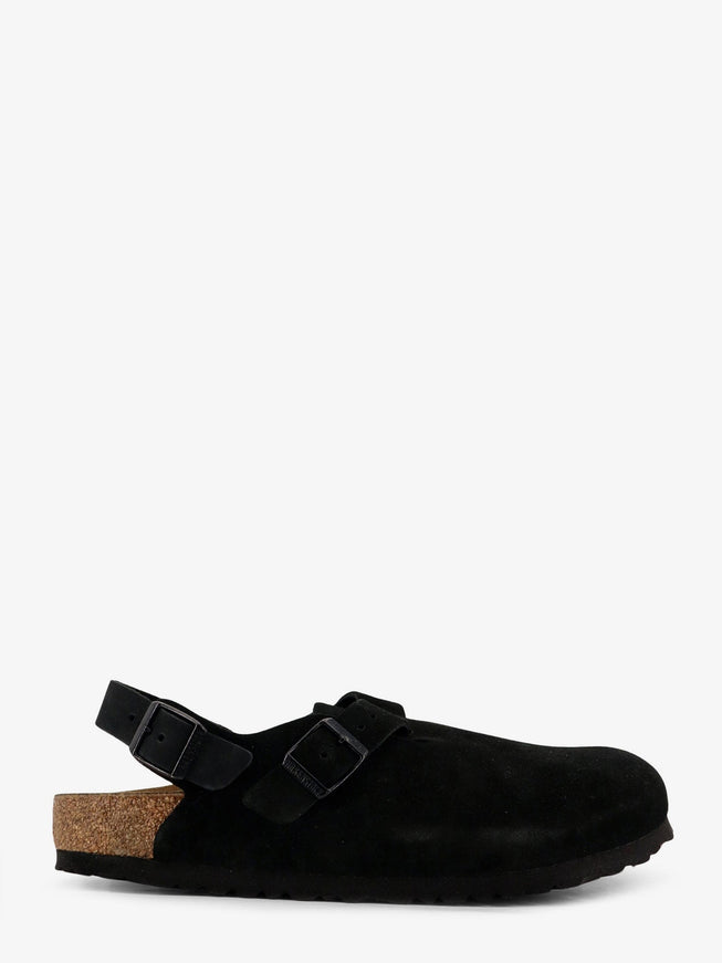 Birkenstock Tokio Ii Suede Mule Black