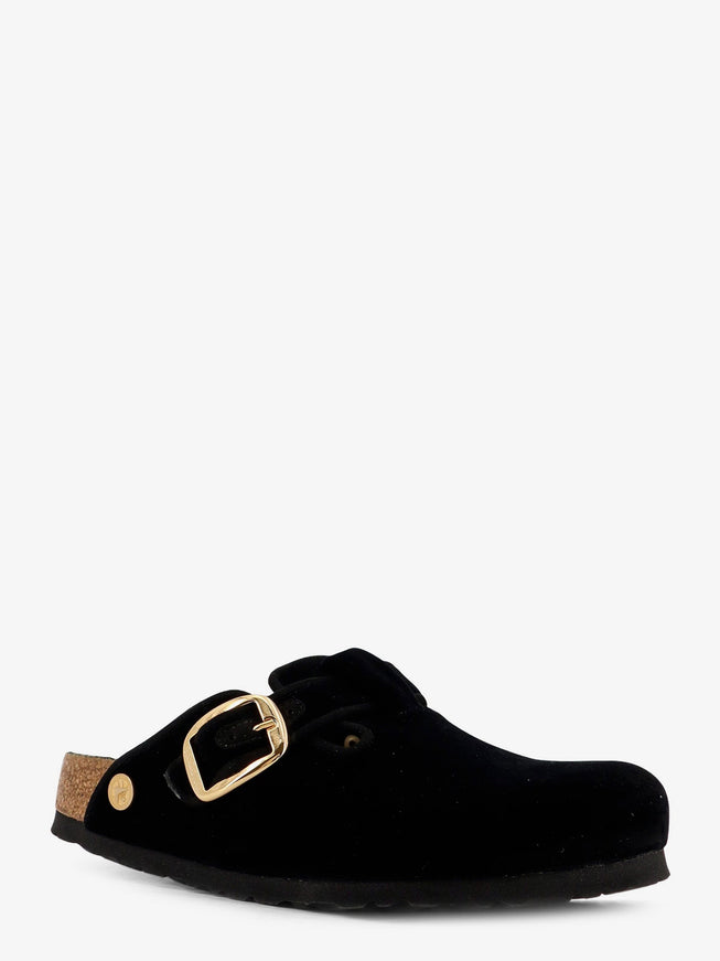 Birkenstock Boston Big Buckle Piping Rivet Logo Mule