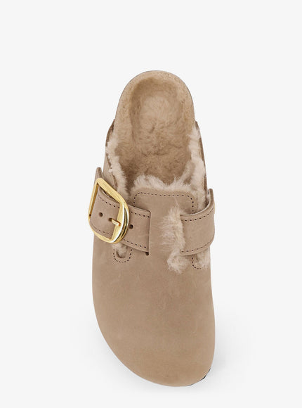 Birkenstock Boston Low Suede Sandals