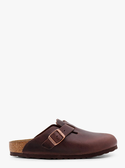 Birkenstock Boston Bs Leather Sabot Habana