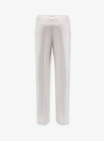 Boss Cotton And Silk Trousers